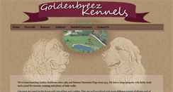 Desktop Screenshot of goldenbreezkennels.com